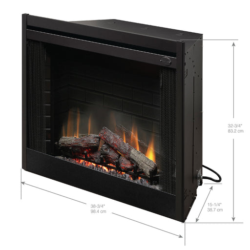 Dimplex 39" Deluxe Built-in Electric Firebox