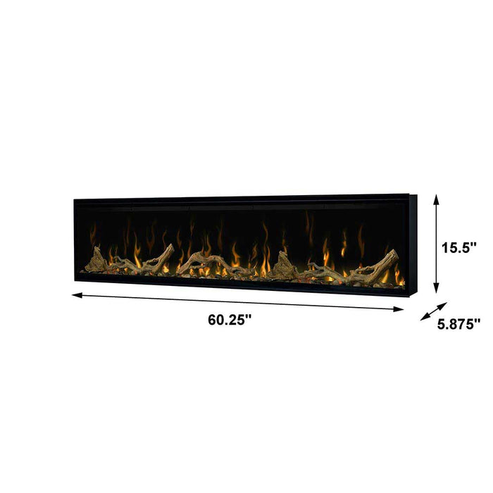 Dimplex IgniteXL 60-In Electric Fireplace w/ Driftwood Log Kit