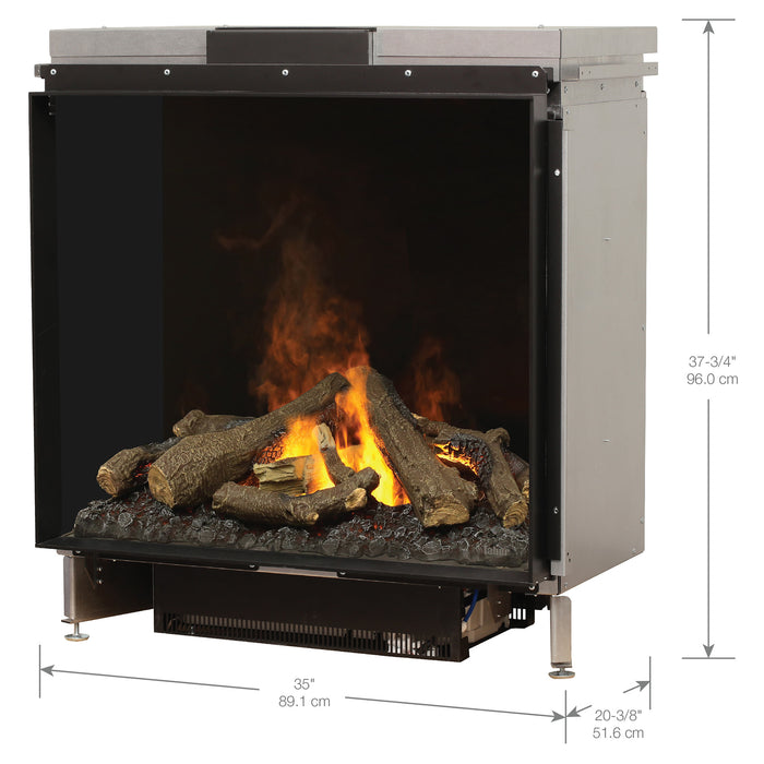 Dimplex Optimyst® e-MatriX 35" Built-in Water Vapor Fireplace