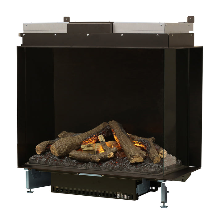 Dimplex Optimyst® e-MatriX 37" Built-in Water Vapor Fireplace -Right-facing