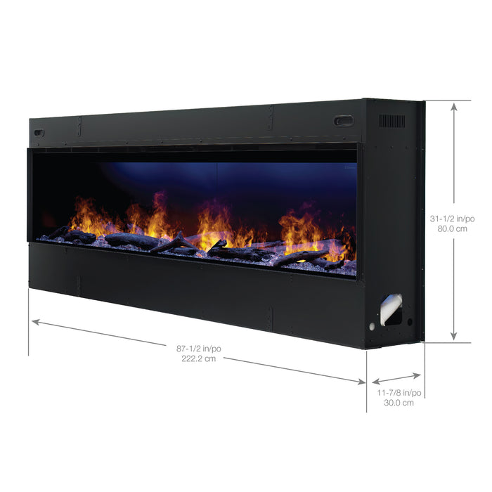 Dimplex Optimyst® Linear 86" Water Vapor Fireplace