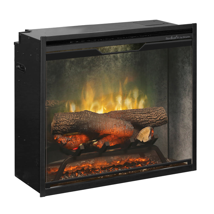 Dimplex Revillusion® 24" Built-in Electric Firebox - Weathered Concrete