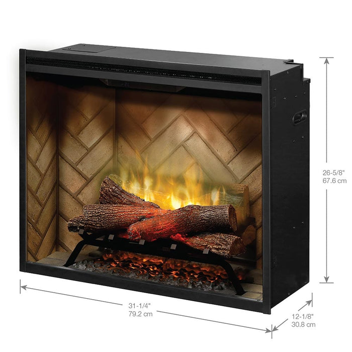 Dimplex 30 Inch Revillusion Built-In Electric Fireplace