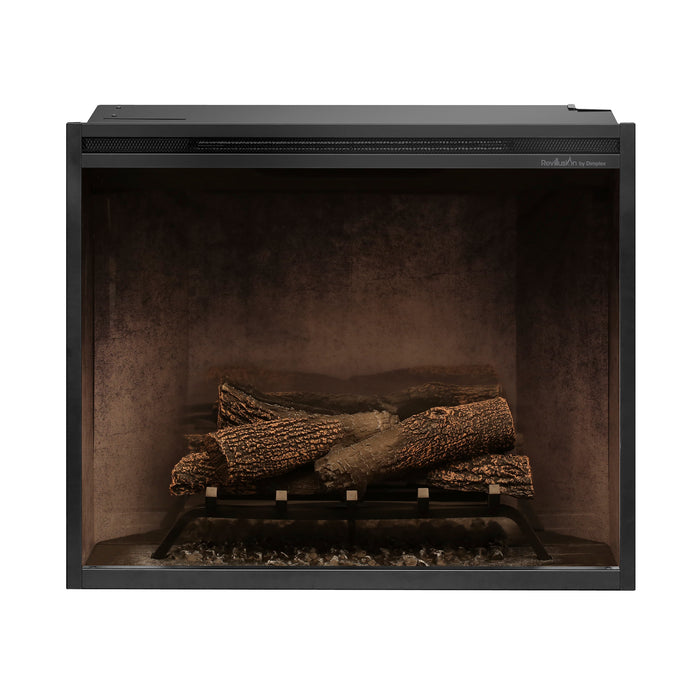 Dimplex Revillusion 30in Built-In Firebox with Front Glass and Plug-Kit