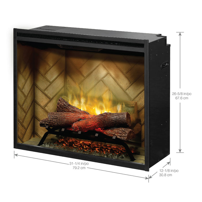 Dimplex Revillusion® 30" Built-in Electric Firebox