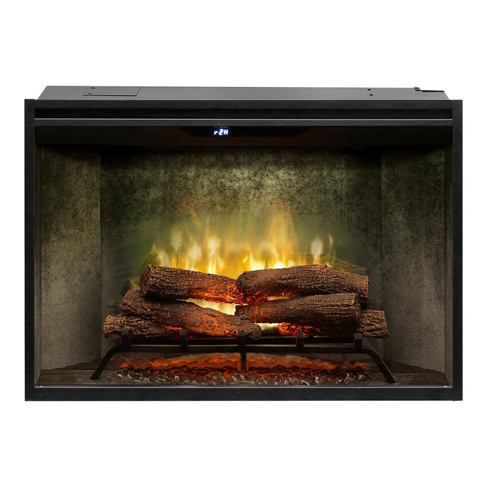 Dimplex 36 Inch Revillusion Built-In Electric Fireplace w/ Weathered Concrete