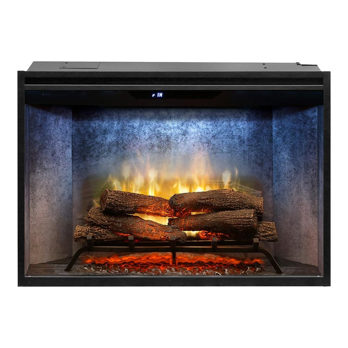 Dimplex 36 Inch Revillusion Built-In Electric Fireplace w/ Weathered Concrete