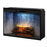 Dimplex Revillusion® 42" Built-in Electric Firebox -Weathered Concrete, with Glass Pane and    Plug Kit included