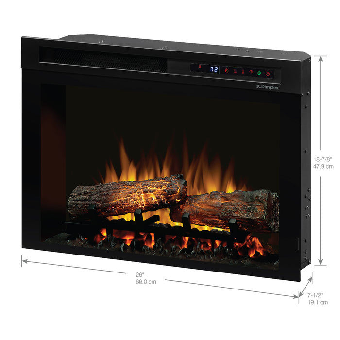 Dimplex Nova 26" Plug-in Electric Firebox -with Logs