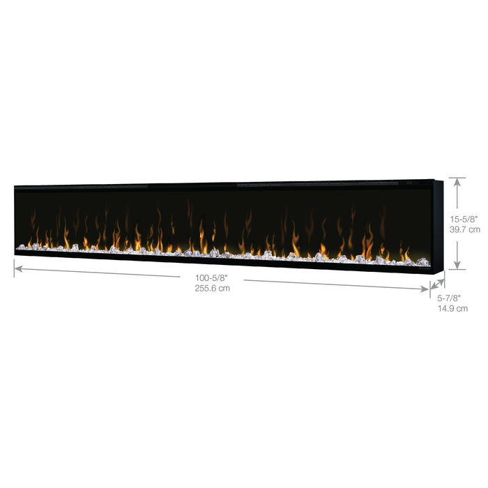 Dimplex Ignite® XL 100" Built-in Linear  Electric Fireplace